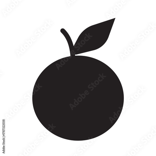 orange icon vector