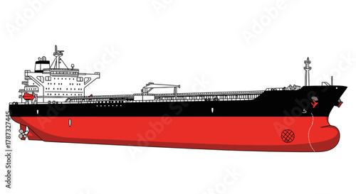 cargo ship in the sea