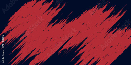 Red halftone dots blue color pattern gradient grunge texture background. Dot pop art comic sport style vector illustration. Eps10