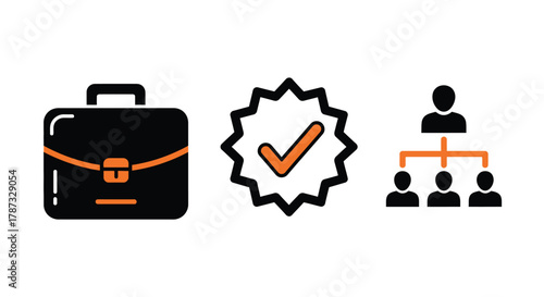 Job opportunity career success business management and organization chart