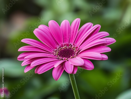 Close-up of a vibrant pink gerbera daisy (3)