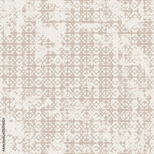 Seamless ethnic pattern, ethnic geometric ornate, vector design