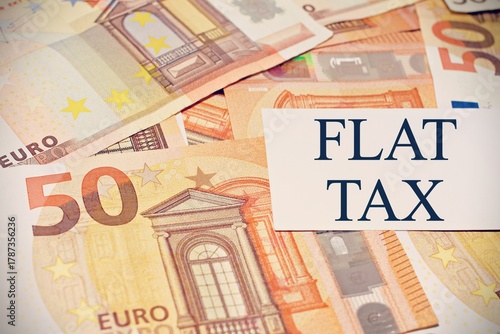 close up of 50 euros banknotes with copy space