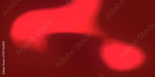 Abstract red gradient background, light and shadow on the backdrop with dimensions, hot tone wall modern red best seller