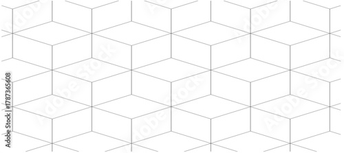 Geometric vector background. Seamless pattern cubes shapes. Abstract decoration.  illustration  