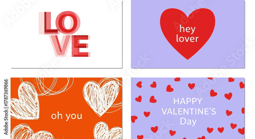 Romantic Valentine's Day Greetings Heartfelt Designs for Loved Ones