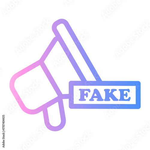 untrue Line Gradient Icon