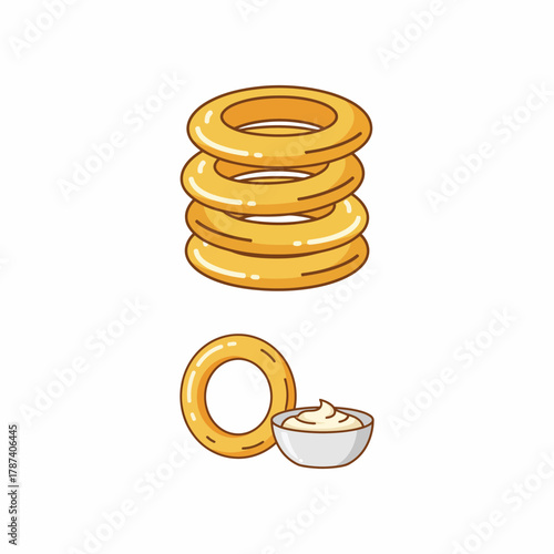 Crispy Golden Onion Rings: Perfect Snack or Appetizer