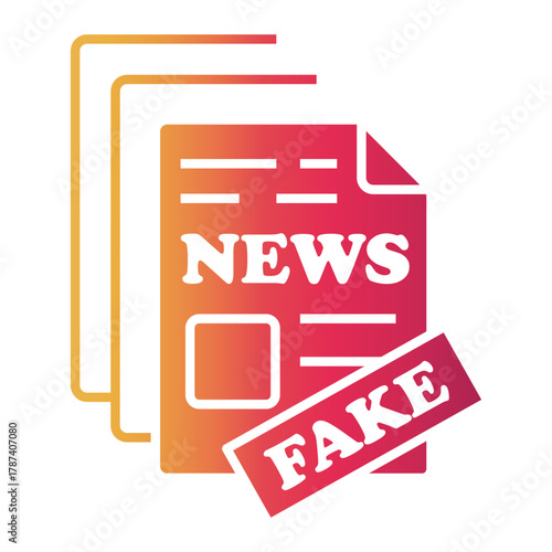 hoax Gradient icon