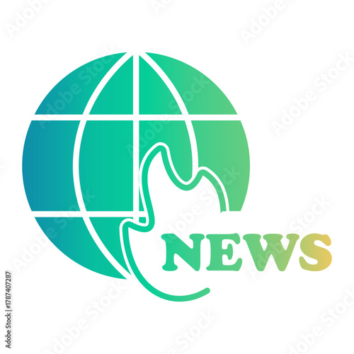 world news Gradient icon