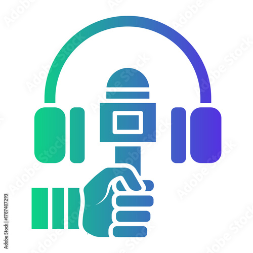 broadcast Gradient icon