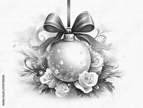 quick Christmas ornament sk...