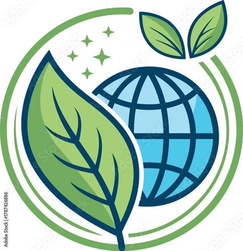 Set Of Eco Friendly Icons. Ecologic food stamps. Organic natural food labels.