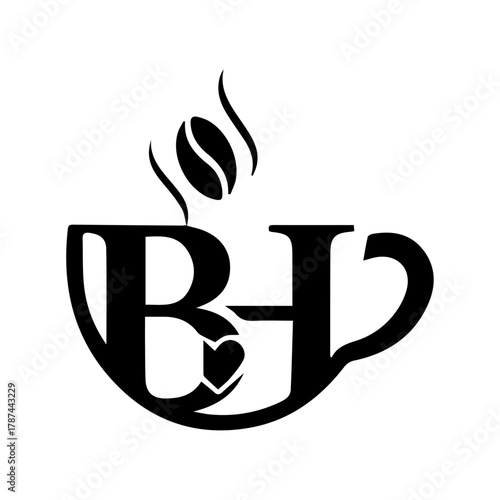 Creative Coffee Cup Logo Designs vector