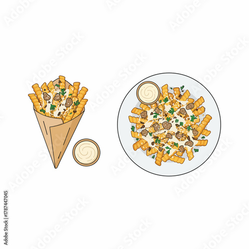 Delicious Truffle Fries and Loaded Fries for Food Lovers