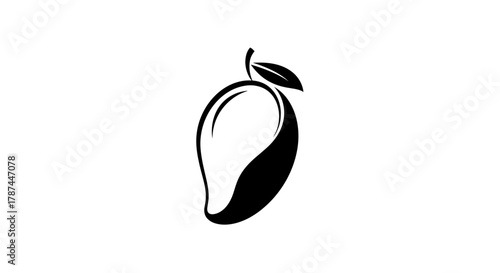 vector illustration of a green apple