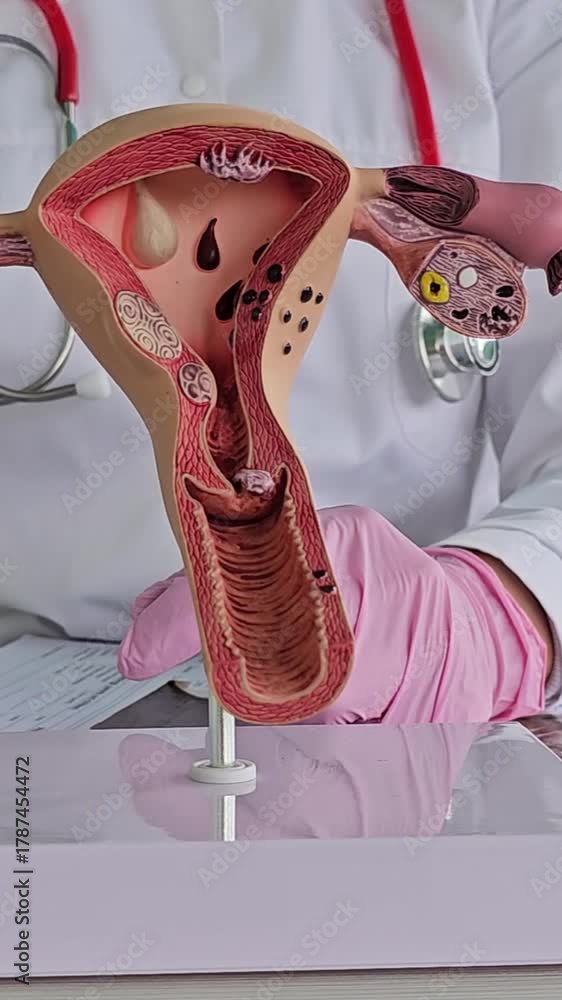 Understanding the female reproductive system with a realistic ...