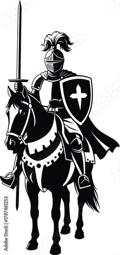 knight on horse