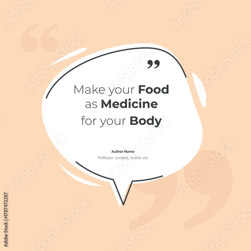 Creative Bubble testimonial banner, quote, infographic. Social media post template designs for quotes. Empty speech bubbles, quote bubbles and text box