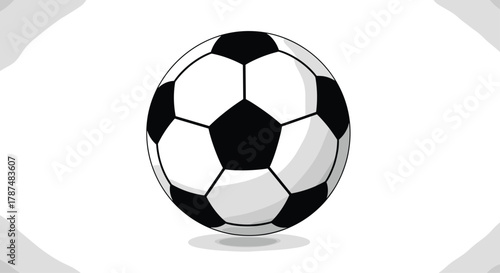 Dynamic soccer ball ready for action perfect for sports marketing game promotions and athletic branding, Generative AI