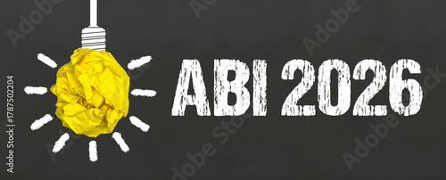 Tableau sur toile Abi 2026