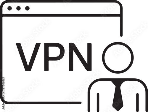 Vpn connection for secure online privacy