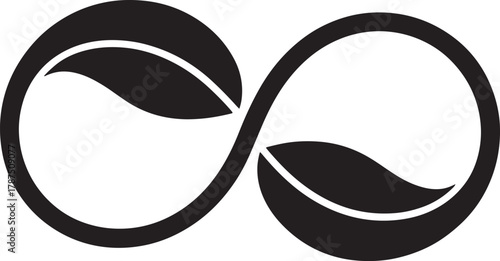 Recycling icon depicting environmentally conscious initiative promoting resource efficiency