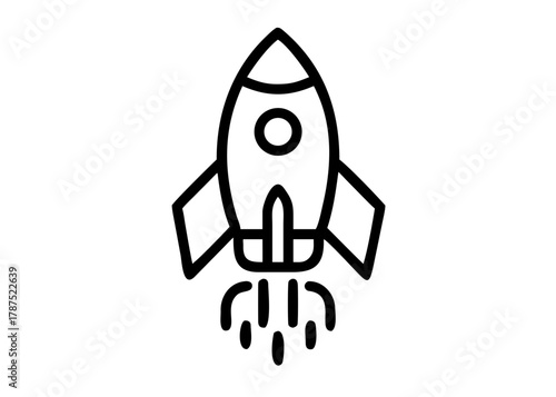 rocket vector illustration