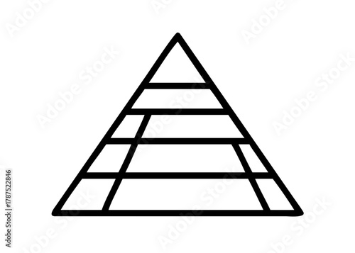 ladder isolated on white