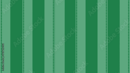 A green striped pattern with alternating shades and dotted lines creating a textured background look
