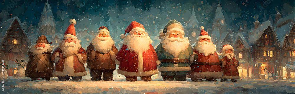 Fototapeta premium Weihnachtskarte