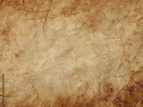 Aged grunge paper with vintage surface details