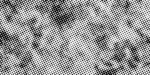 Aged halftone noise gradient texture. Grunge dirty speckles and spots background. futuristic technology concept
