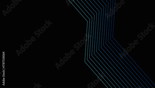 sfondo, nero, linee, concetto, astratto, tecnologia, collegamenti,  design moderno