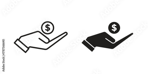 Affordable icon for web design, mobile apps