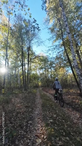 cycling in nature in wild places, bikepacking	
