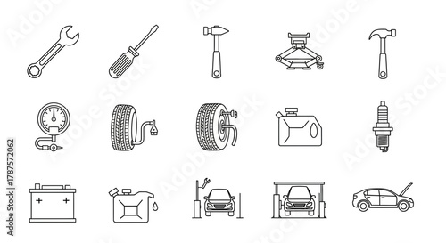 Car Repair Icons