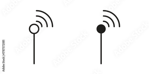 Cellular icon for web design, mobile apps