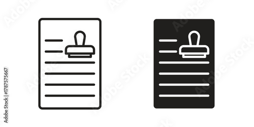 Corporative law icon for web design, mobile apps