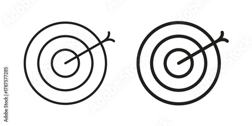 Dart icon for web design, mobile apps