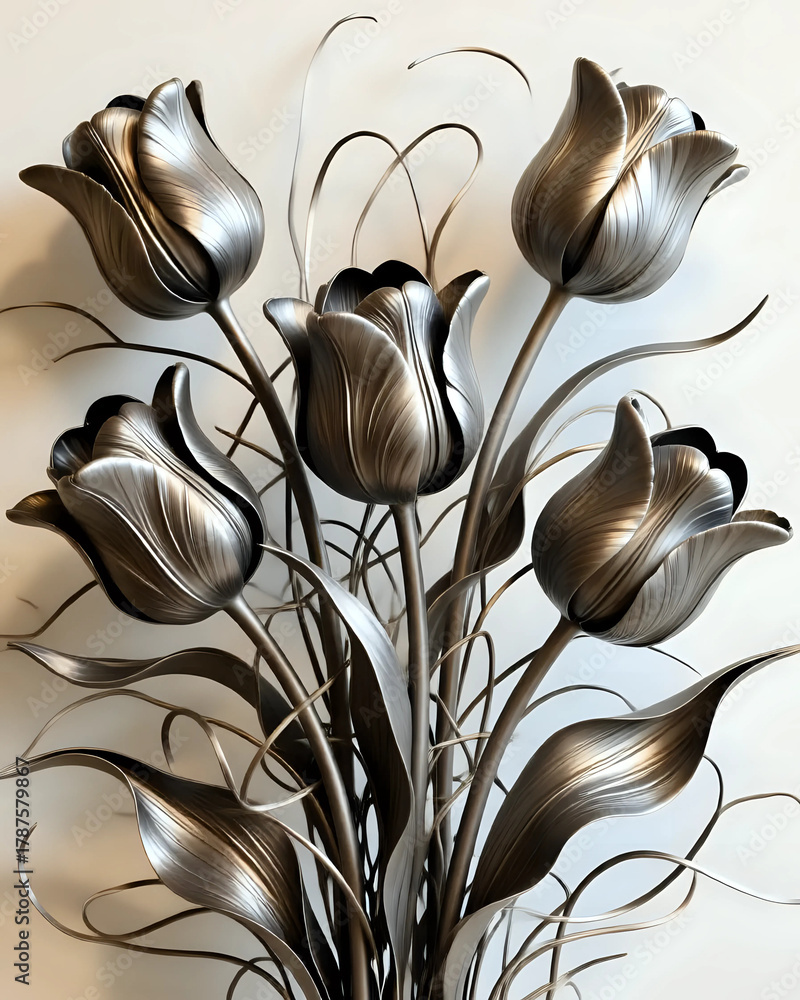 Obraz premium Abstract floral background