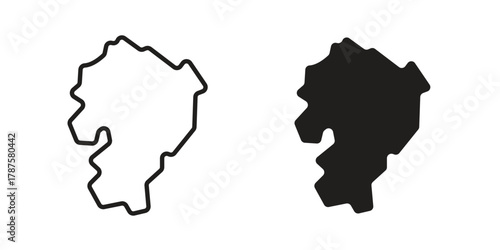 Ecuador icon for web design, mobile apps