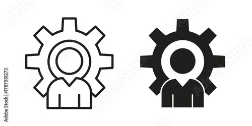 Expert icon for web design, mobile apps