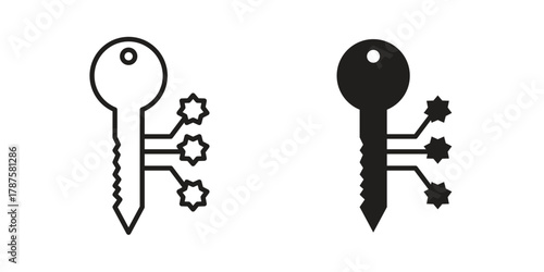 Factor icon for web design, mobile apps