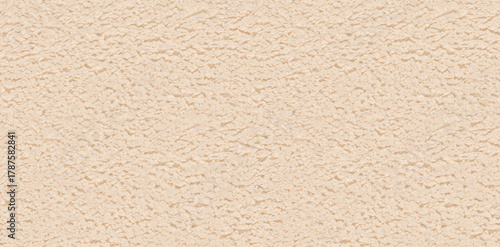 Light Beige Seamless Furry Sherpa Fleece Texture Background Material