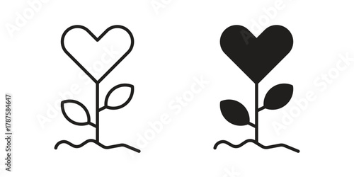 Gratitude icon for web design, mobile apps