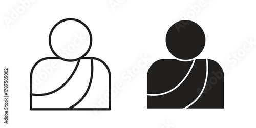 Guru icon for web design, mobile apps