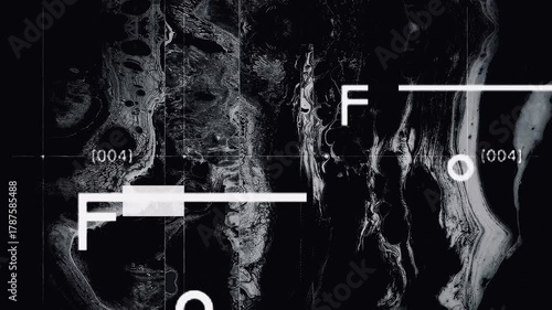 Background video with random graphic effects and fast transitions. 4K quality footage