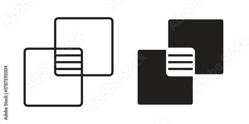 Opacity icon for web design, mobile apps