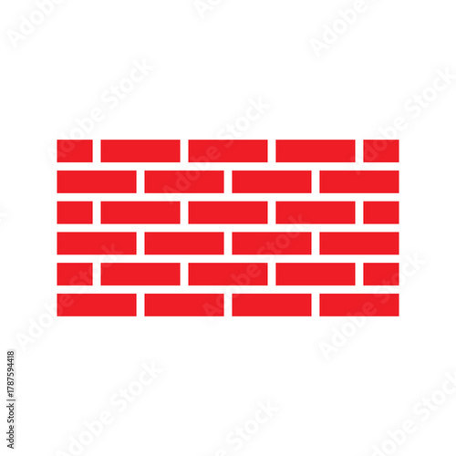 Brick wall vector illustration